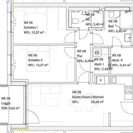 Kuestenhein 8 Appartement *
